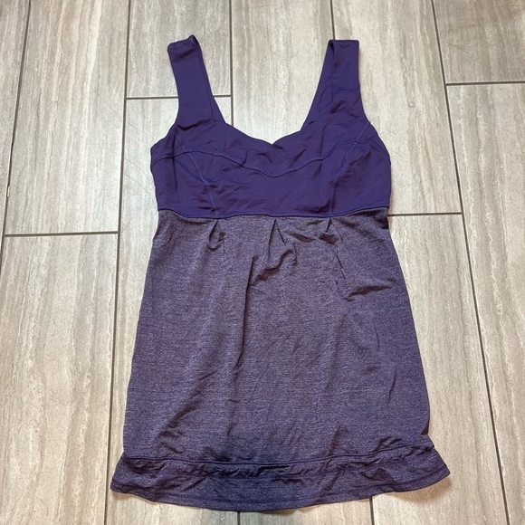 Lululemon Run: Tame Me Tank top purple size 4 - Picture 7 of 7